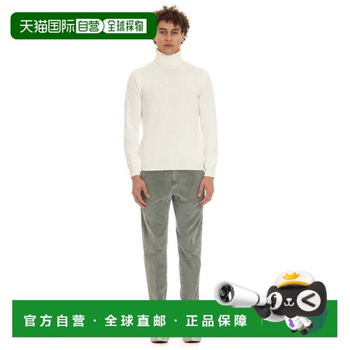自营roberto collina美利奴羊毛高领毛衣-中性色 美国奥莱直发