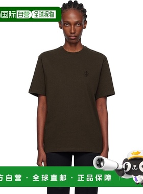 1h可退 香港直邮潮奢 J.W. Anderson 女士 棕色 Anchor Embroider