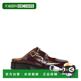 美国直邮MARNI - Women Double Buckle Sabot Loafer女鞋单鞋
