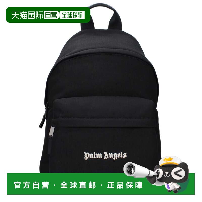 自营Palm Angels Fabric Men's Backpack - black 美国奥莱直发