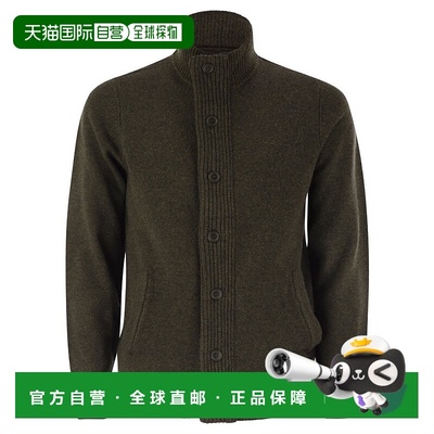 自营barbourZip-Up Jumper Patch - black 美国奥莱直发