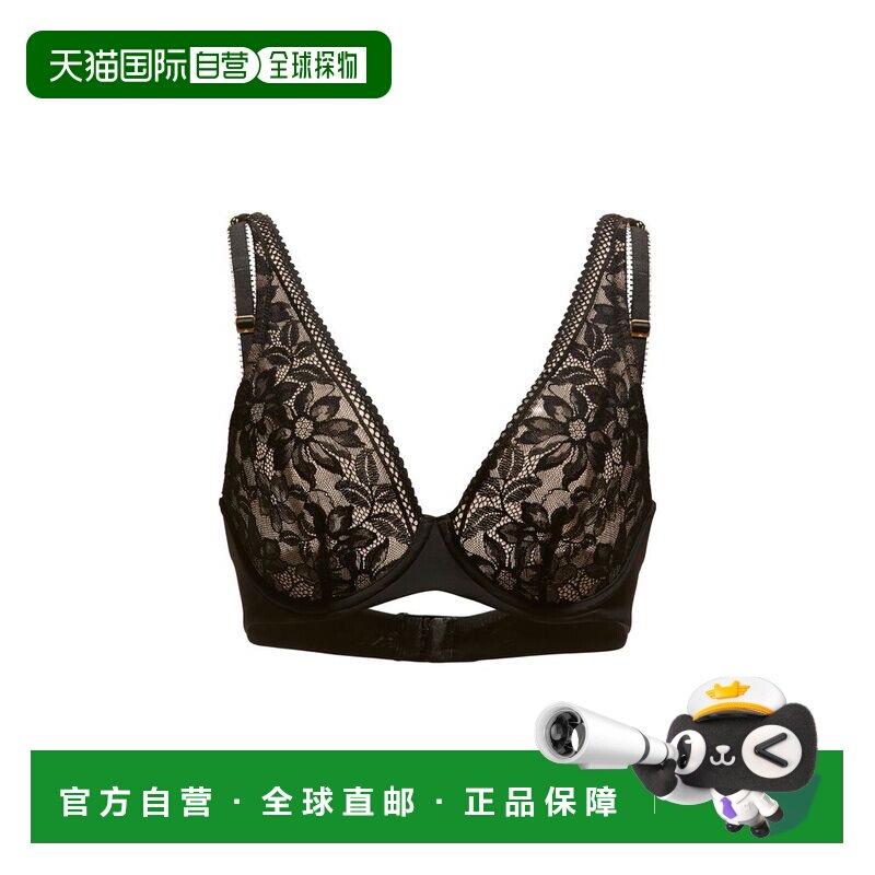 自营wolford蕾丝文胸-黑色 美国奥莱直发性感吊带