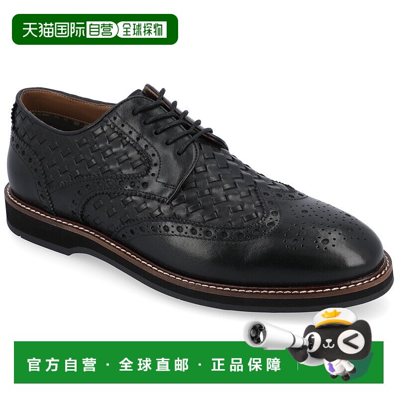 自营 Thomas & Vine Radcliff Woven Wingtip Derby - midnight