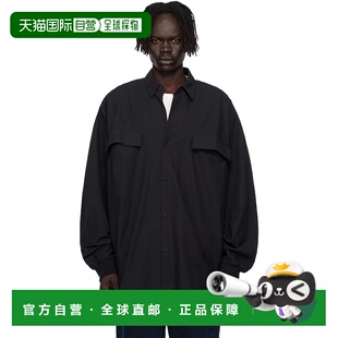黑色衬衫 1h可退 男士 Essentials 186SP254420F 香港直邮潮奢