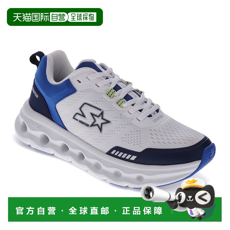 自营 Starter Mens Bolt Synthetic Leather Casual Lace Up Snea