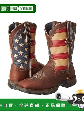 1h可退 香港直邮潮奢 durango 女士 RD4414 标志靴子 brown棕色