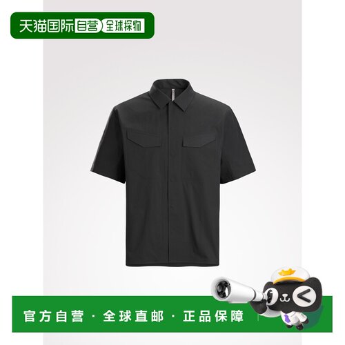 加拿大直邮arcteryx Veilance 男士轻量透气短袖衬衫
