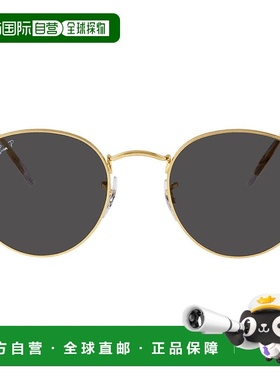 自营ray-banRay Ban Round Metal Classic Polarized Black Unise