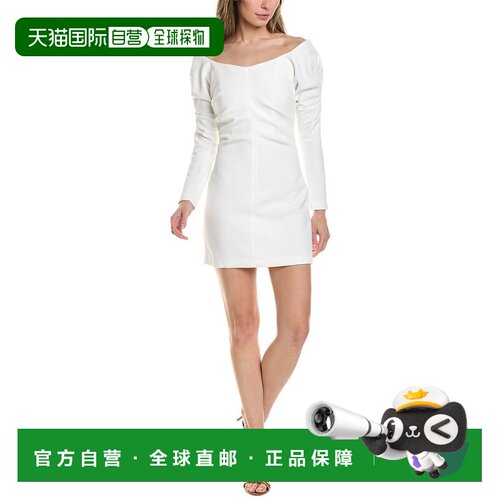 自营Misha Miroslava迷你连衣裙-白色 美国奥莱直发