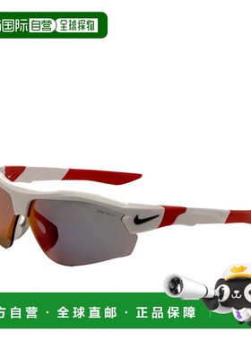 自营Nike Men's 72 mm White Sunglasses - white 美国奥莱直发