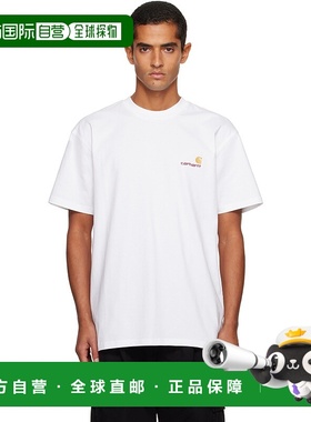 1h可退 香港直邮潮奢 CARHARTT WIP 男士 白色 American Script T