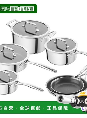 自营ZWILLING Peak 10-pc Stainless Steel Ceramic Nonstick Dua