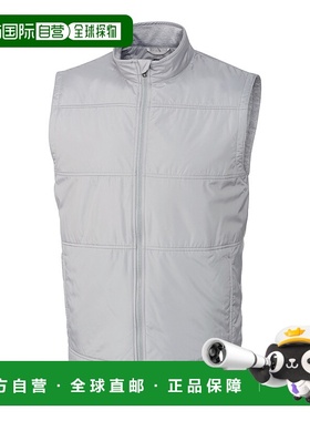 自营 cutter & buckCutter&Buck隐形混合绗缝男式高大防风背心-抛