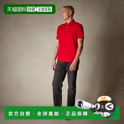自营 members onlyMen's Polo Shirt - red 美国奥莱直发男装