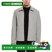 美国奥莱直发外套男装 自营Theory 夹克 Jacket grey Wyatt Wool