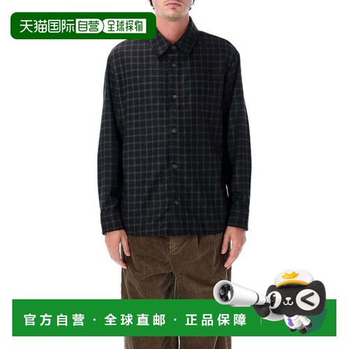 自营a.p.c.Bobby格仔羊毛混纺上衣-黑色 美国奥莱直发