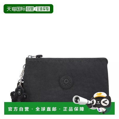 自营Kipling Creativity Extra Large Wristlet - black noir 美