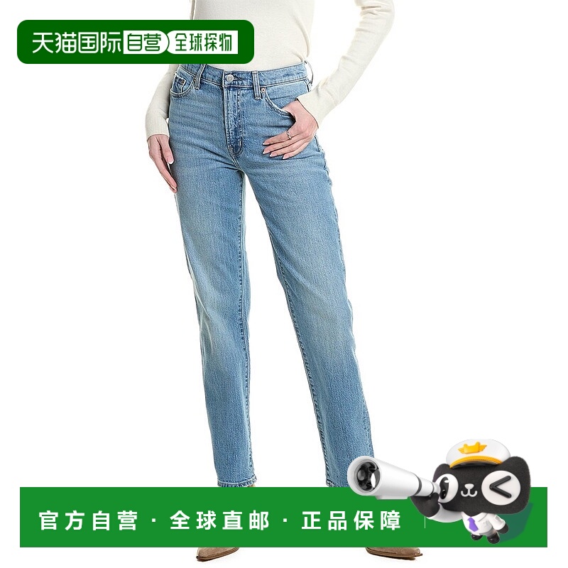 自营 Pistola Drew 中腰 Ludwig 经典直筒牛仔裤 - 蓝色 美国奥莱