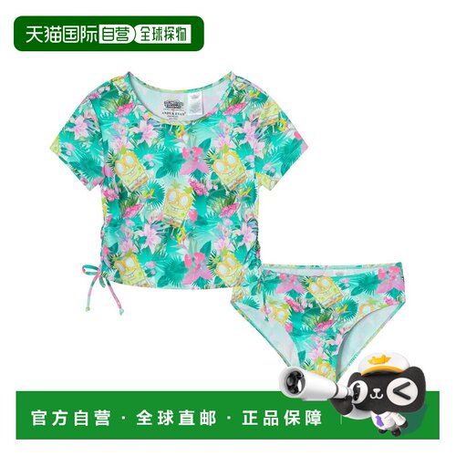 自营Andy & Evan x SpongeBob SquarePants Rash Guard Set - gre