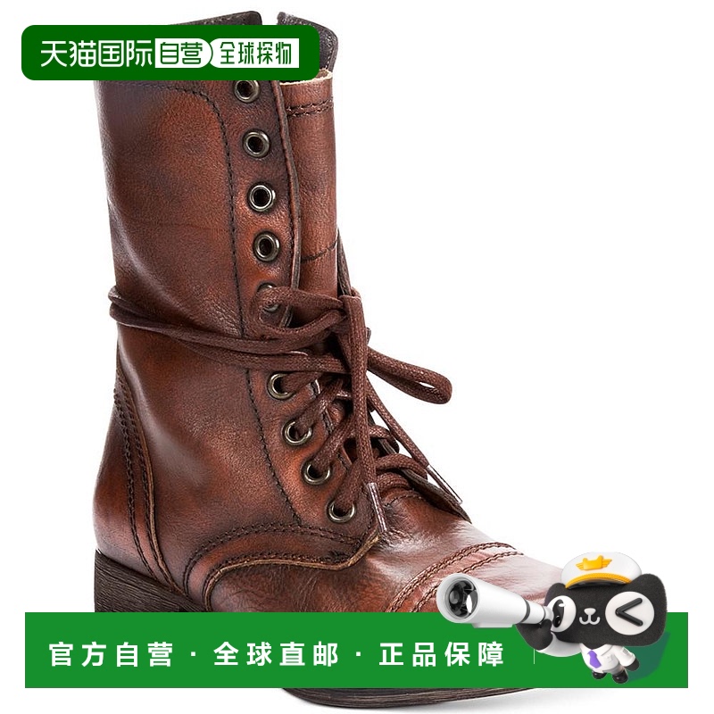 1h可退 【美国直邮】Steve Madden Troopa 女士复古短靴靴子女靴