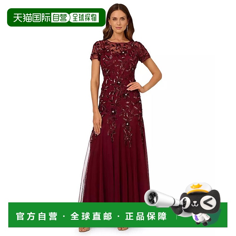 1h可退 【美国直邮】adrianna papell 女士 连衣裙礼服