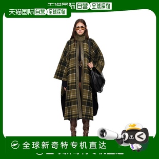 CH24WM Neck Chloe 蔻依 女士 香港直邮潮奢 Long High 绿色 大衣