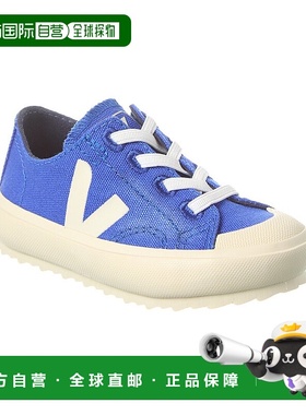 自营 VEJA 小号翻盖 El 帆布运动鞋 - 蓝色 美国奥莱直发