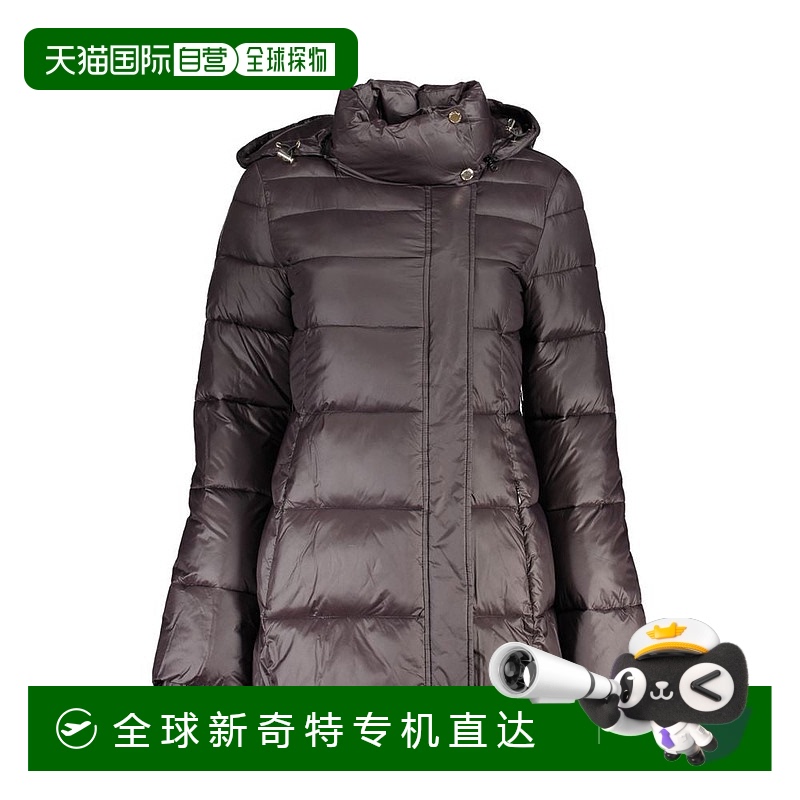 自营 Patrizia Pepe聚酰胺夹克和女式外套-黑色 【美国奥莱】直发