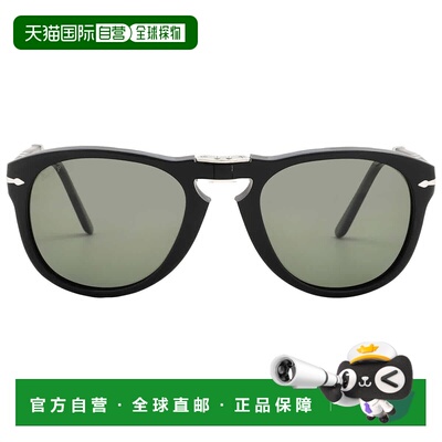 自营Persol Polarized Green Pilot Folding Unisex Sunglasses P