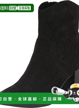 自营Steve Madden Cate Boots Women's Black Pointed Toe Block