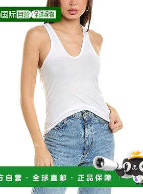 自营 James Perse 镂空工字背心 - 白色 美国奥莱直发性感吊带