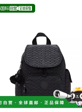 自营Kipling City Pack Mini Printed Backpack - signature embo