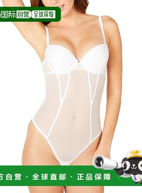 自营Cosabella Sardegna Underwire Teddy Bodysuit - white 美国