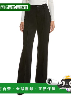 自营Bella Dahl Ryder Pintuck阔腿长裤-黑色 休闲裤美国直发奥莱