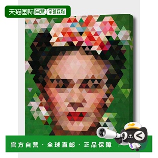 自营 curioos 弗里达卡罗几何 - 绿色 美国奥莱直发