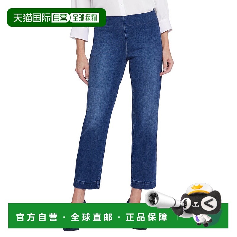 自营NYDJ Petite Bailey Missionblue Straight Leg Jean - blue
