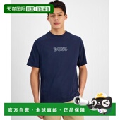 上装 1h可退 T恤高档显瘦小众透气舒 boss 男士 美国直邮 hugo