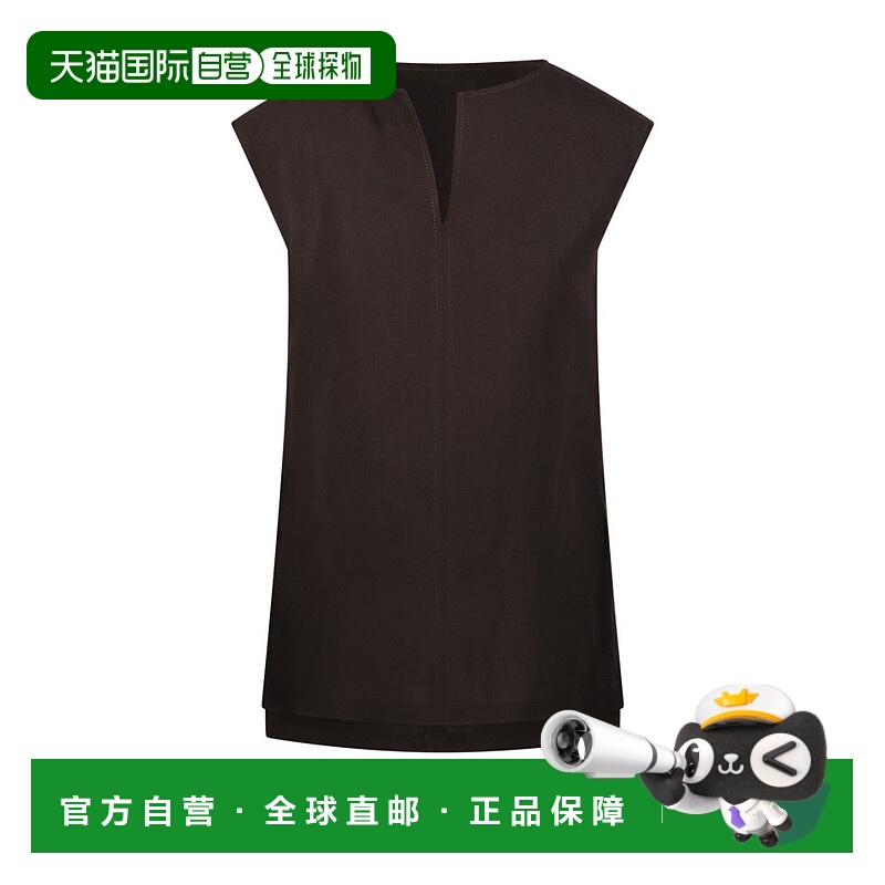 自营max maraColimbo Tank Top - black 美国奥莱直发