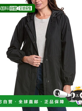 自营 save the duck拯救鸭子雨衣 - 黑色 美国奥莱直发长袖外套