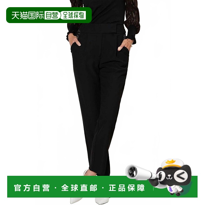 自营current airWomen's Straight Leg With Satin Pockets Trous