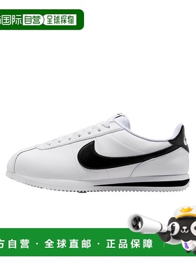 自营Nike Cortez白色/黑色DM4044-105男子-白色 耐克美国奥莱直发