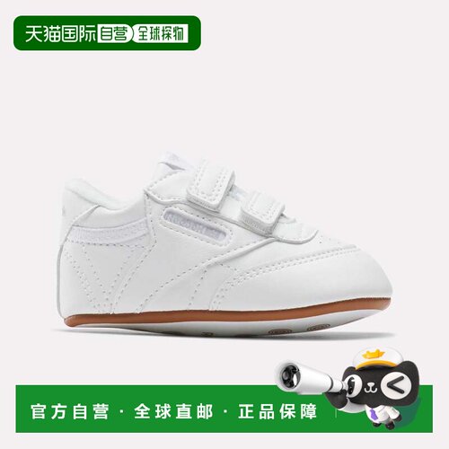 自营Reebok Club C Crib Baby and Toddler Shoes - Toddler - wh