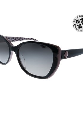 Kate Spade KS AUGUSTA/G/S 3H2 WJ 女式方形太阳镜 - 黑粉色 【