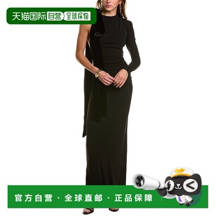 黑色 自营 连衣裙 Helena 美国奥莱直发长裙性感 Reiss
