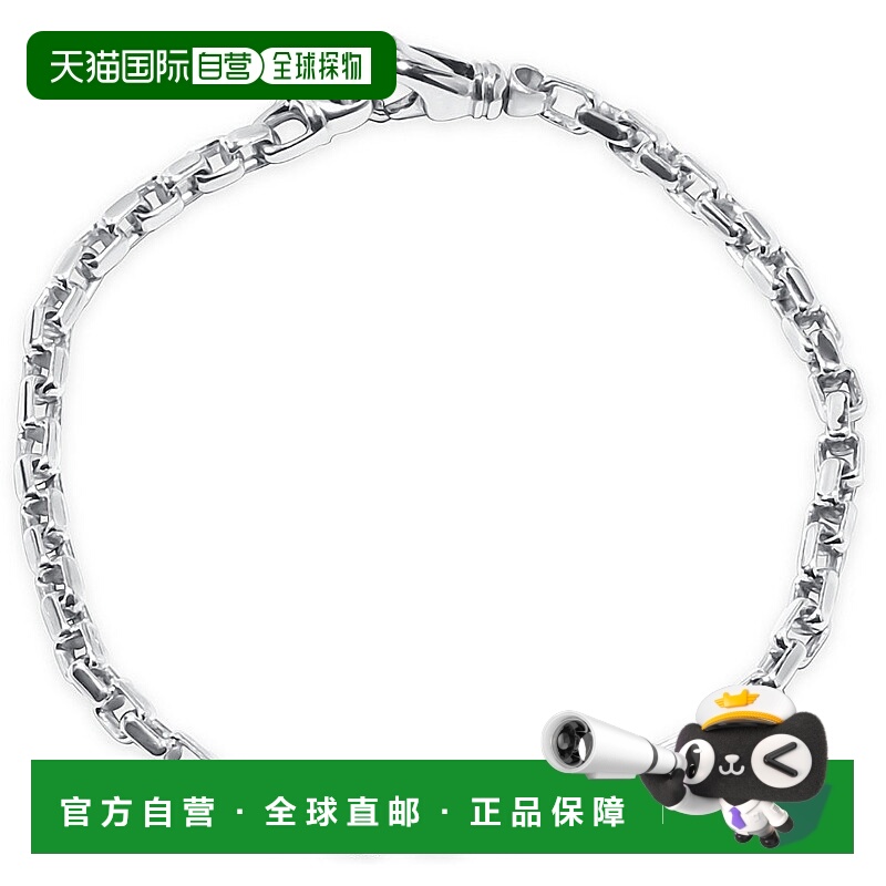 自营 pompeii3男士 14k 金（12 克）或铂金（22 克）4 毫米链式手