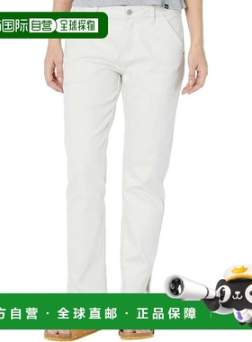 自营PrAna Kayla Pants Women's Chalk Mid-Rise Ankle Slit Crop