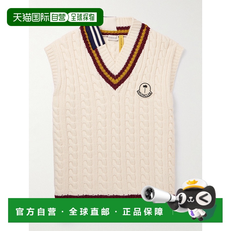 1h可退 香港直邮潮奢 Moncler Genius 男士 + Angels Logo-Appliq
