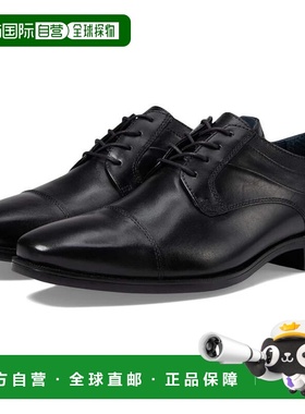 自营Men's Johnston & Murphy Gibbons 15-8666 Oxfords Black Dr