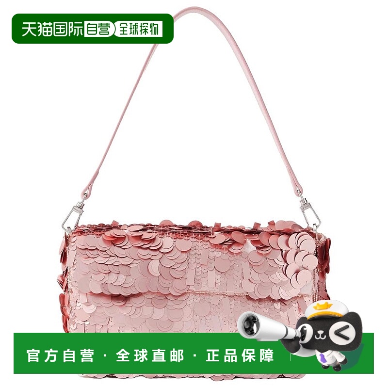 自营Staud女式Timmy敞篷单肩包,樱花色 美国奥莱直发