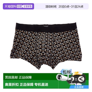 Boss 美国奥莱直发 BOSS 棕色 自营 内裤 Geo Hugo Boxer